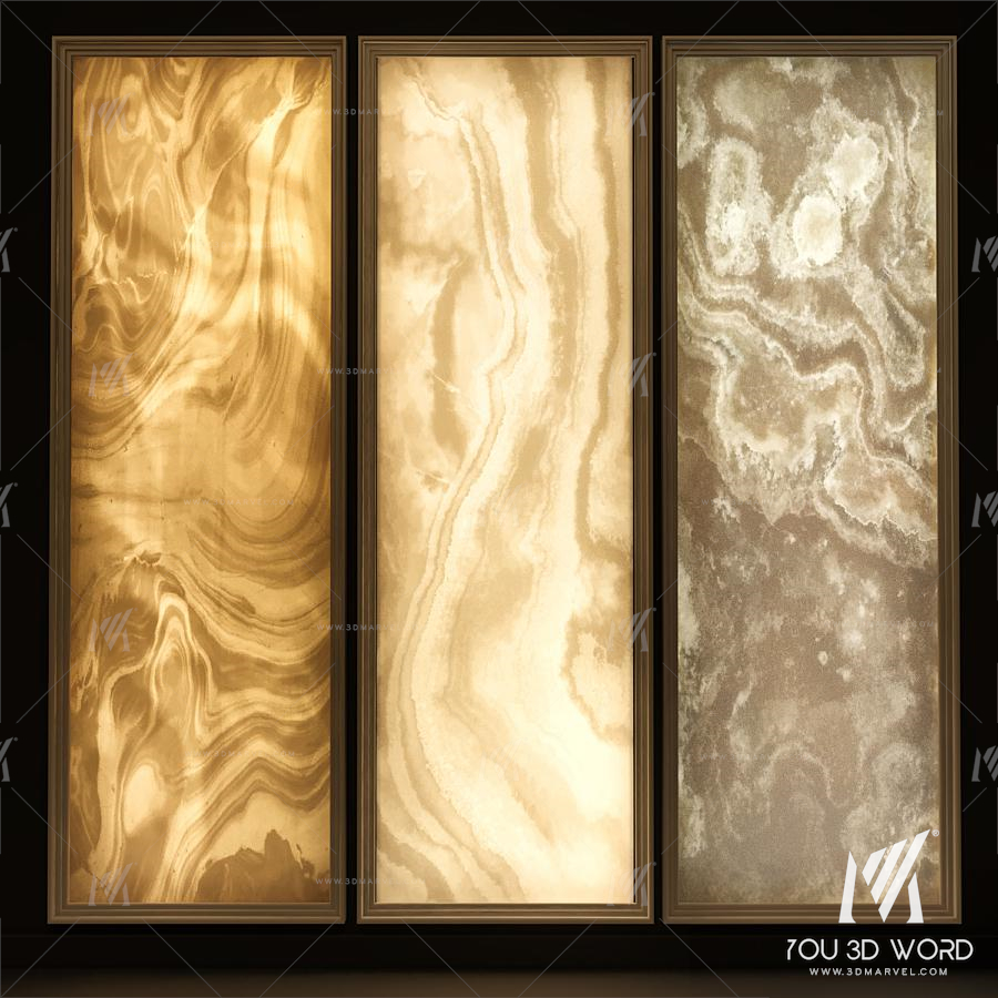 Onyx marble with backlight